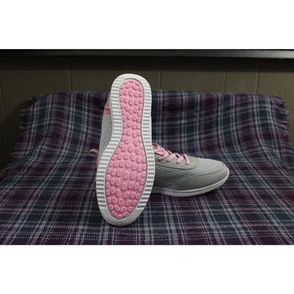 Fahin Fashion Pink and Gray Lightweight Sneakers Women's Size 7.5 - Picture 4 of 6